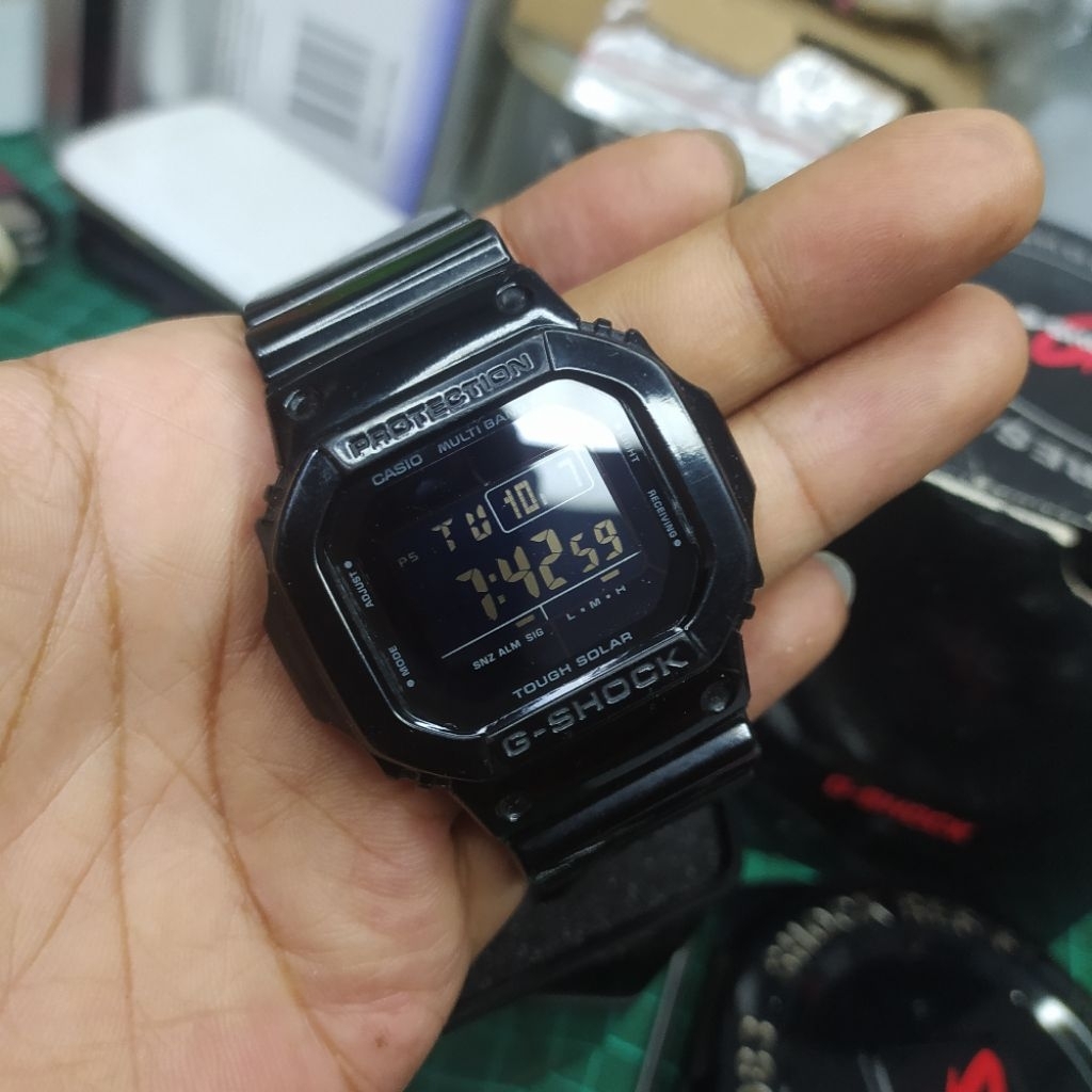 Jam Casio Gshock G-shock GW-M5610BB Tough Solar