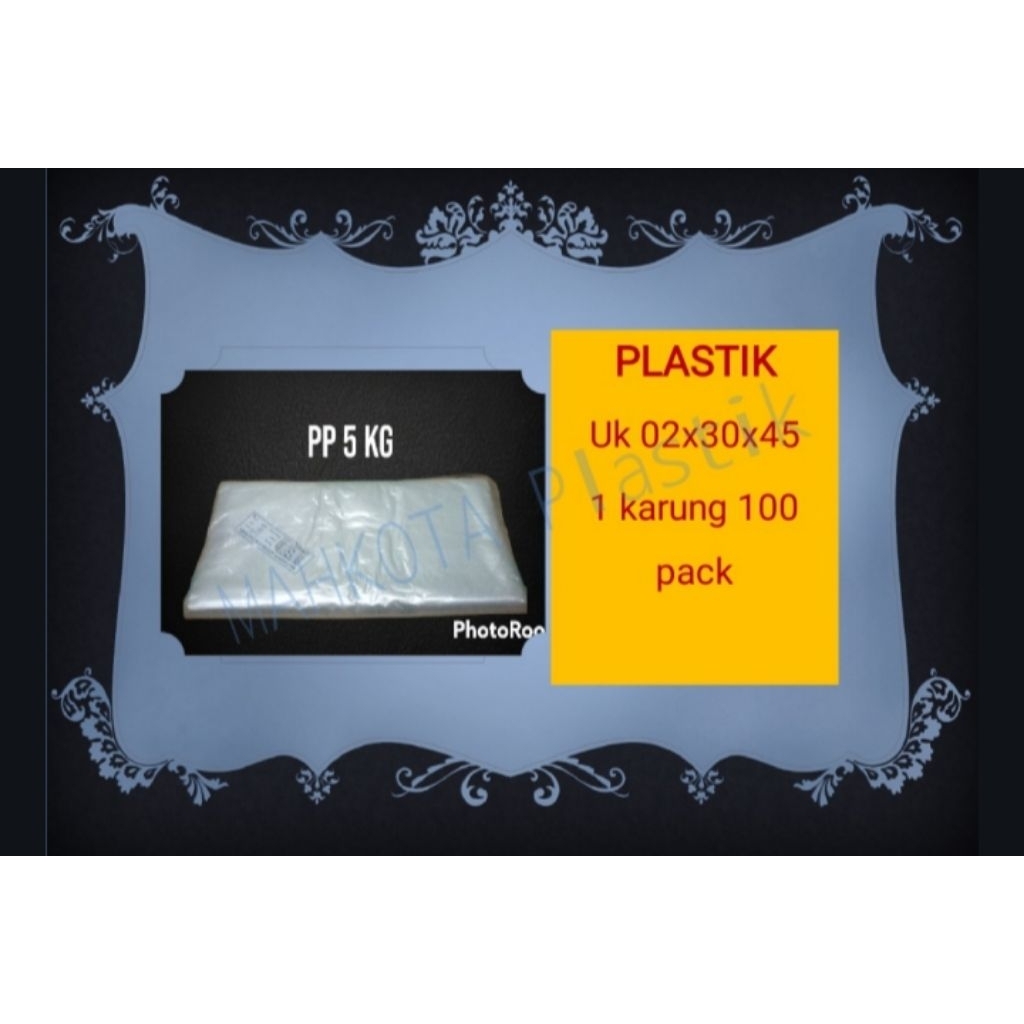 plastik 5 kg / pp 5 kg / plastik gula& beras
