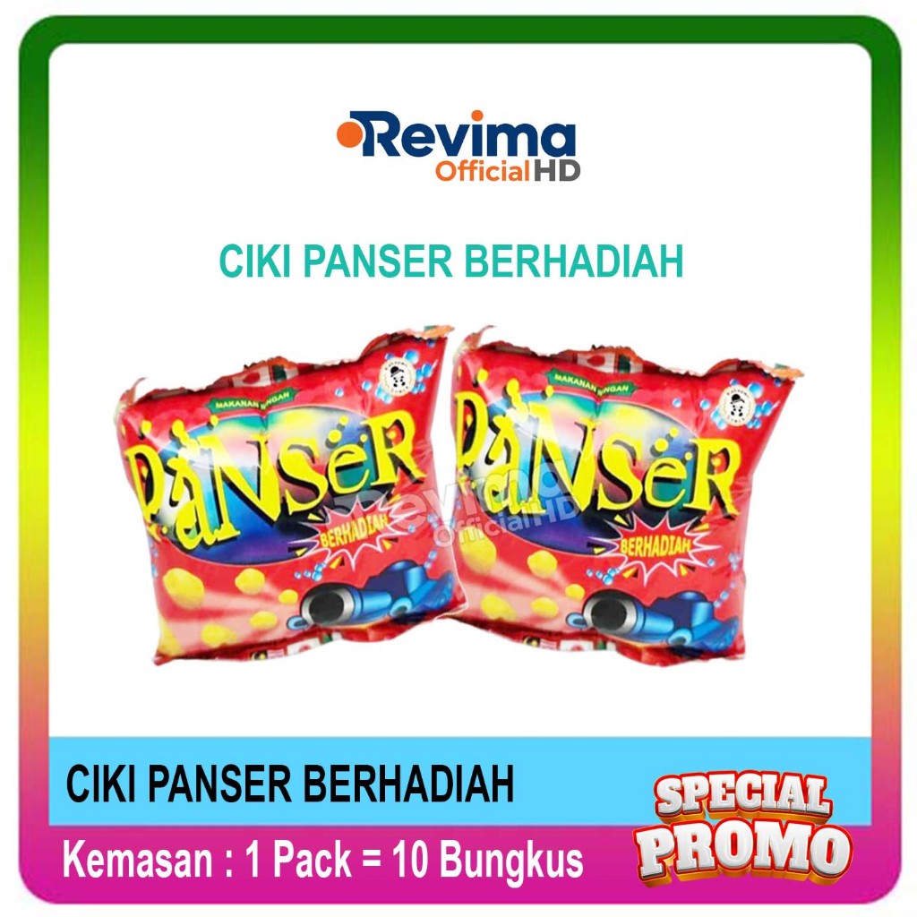 Snack Jadul PANSER BERHADIAH Kemasan 1 pack isi 10 Bungkus