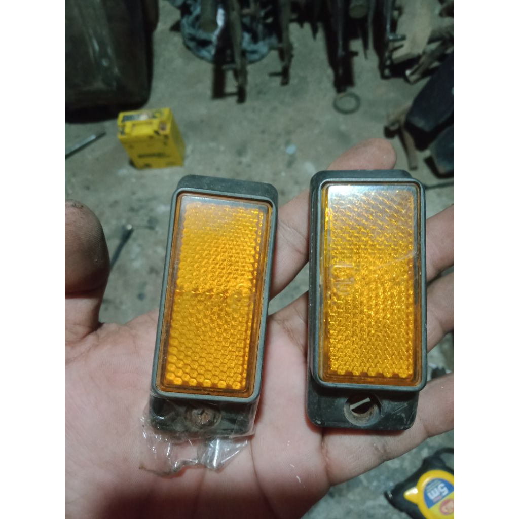 mata kucing pangkong lampu gl 100 original lepasan motor