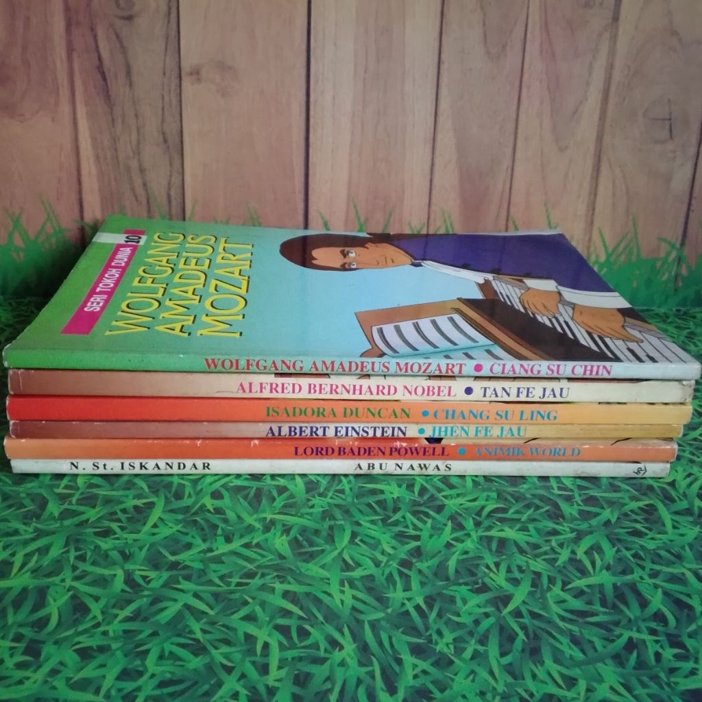 Komik Seri Tokoh Dunia vol 10 16 22 23 26 dan Abu Nawas