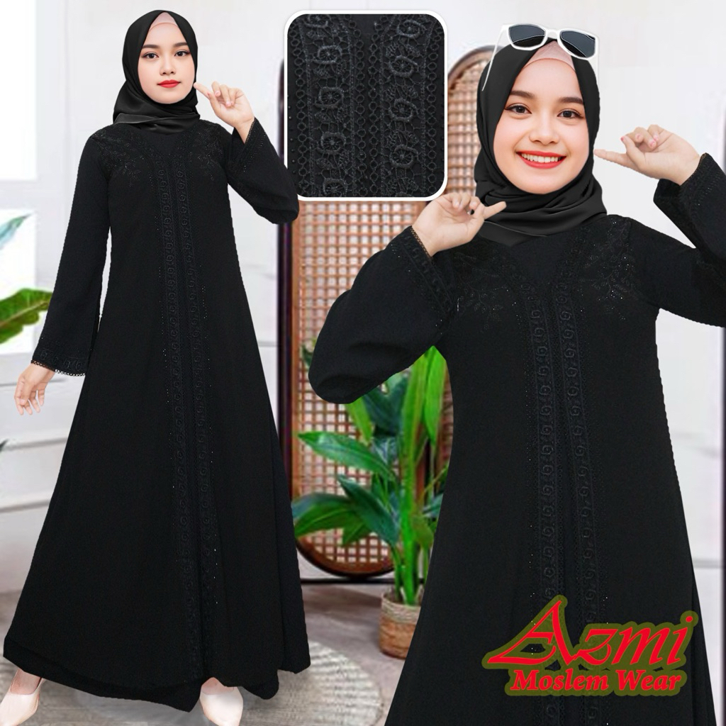 Abaya Turki Hitam