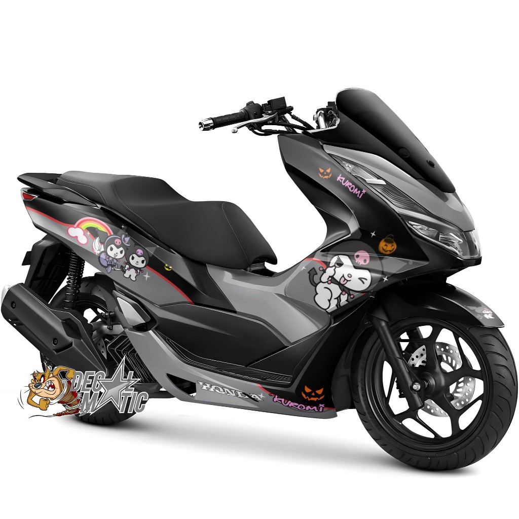 Stiker  PCX Full Body - Decal Full Body Motor Honda PCX 150 PCX160  2021 2025 Kuromi