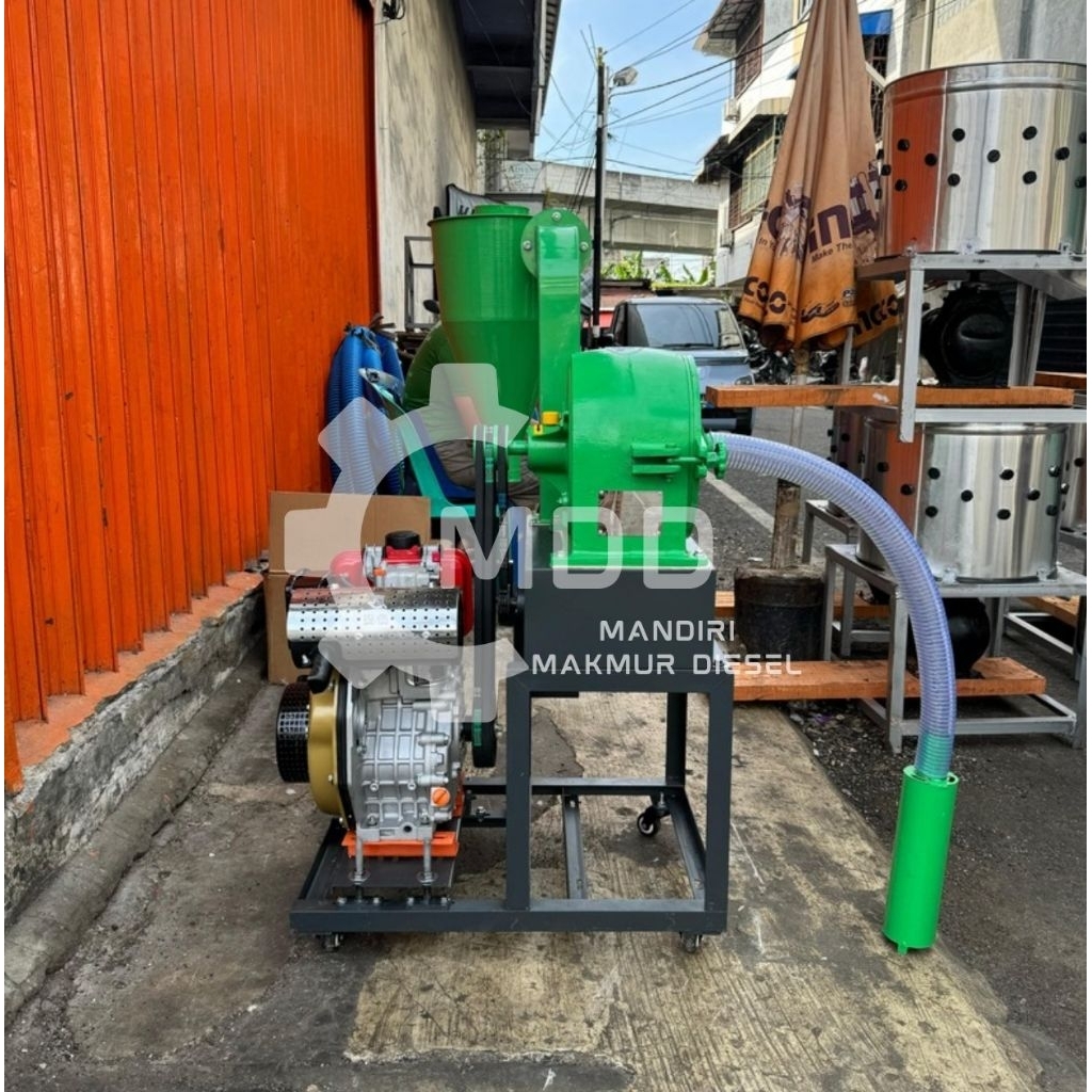 MESIN GILING TEPUNG MAHKOTA MDM925SH GRI / MESIN GILING TEPUNG DISK MILL MDM 925 SH MAHKOTA