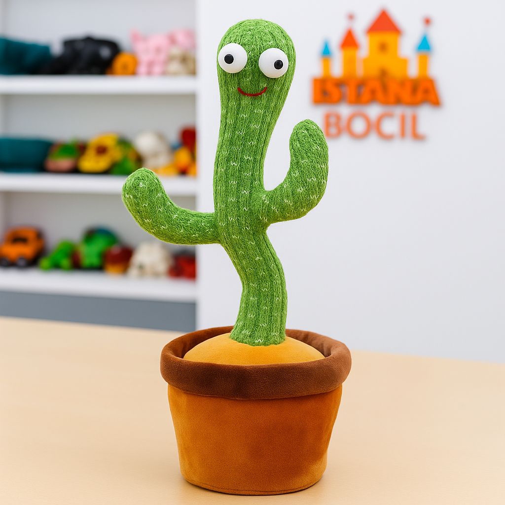 KAKTUS DANCING MAINAN ANAK Lucu Bisa Joget & Bicara Cactus Goyang Ngomong Anak Laki-laki Perempuan