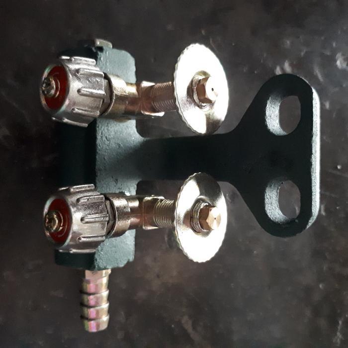 Kran kompor gas martabak 2 kran