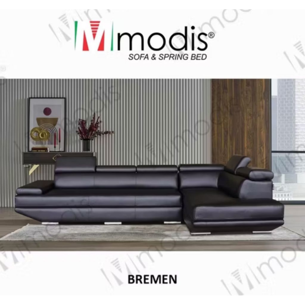 sofa modis bremen sofa sudut L seater garansi 5 tahun