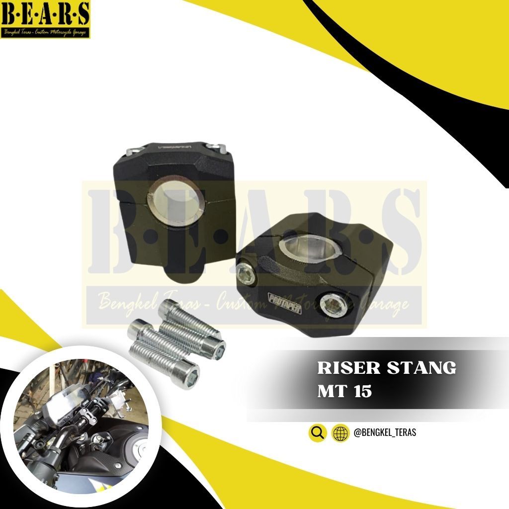 Riser Stang Peninggi Stang Alumunium CNC yamaha MT15