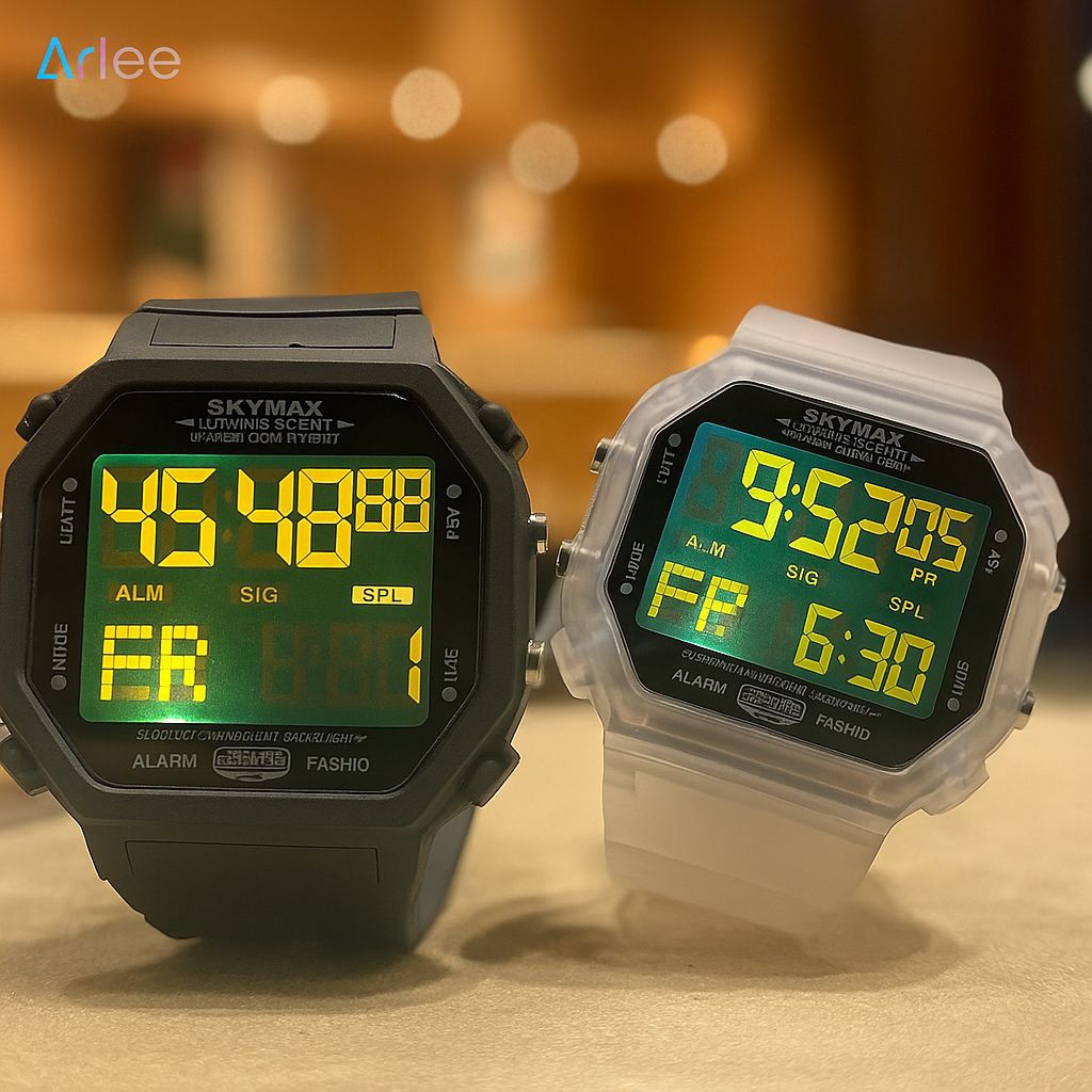 Jam Tangan ORI SKYMAX 3008G Unisex Pria Wanita Terbaru Watches