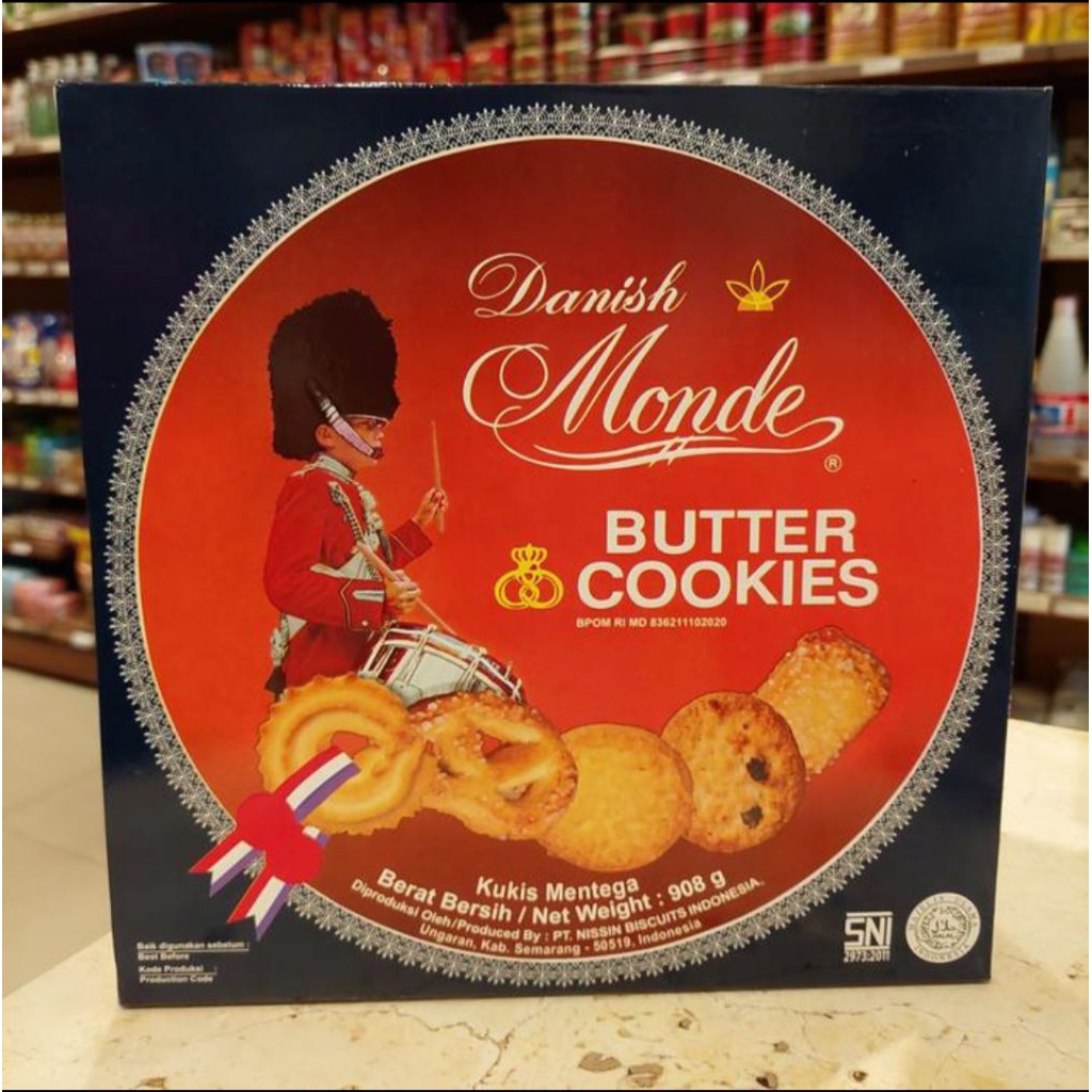 Monde Butter Cookies 908 gram / Monde Butter Cookies 454 gram