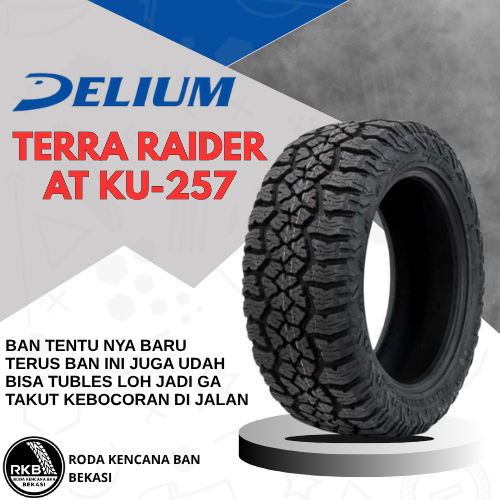 DELIUM TERRA RAIDER AT KU-257 Ukuran 31x10.5 R15 Ban Mobil Semi Off-Road