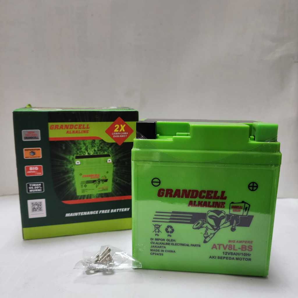 aki Alkaline ATV8L-BS FULL KERING (aerox, nmax)