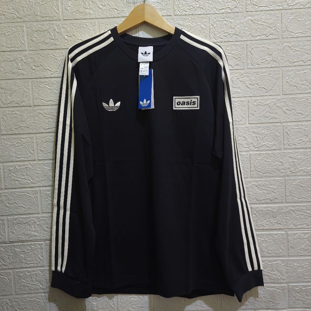 T-Shirt Longsleeve Adidas x Oasis Black size XL Original