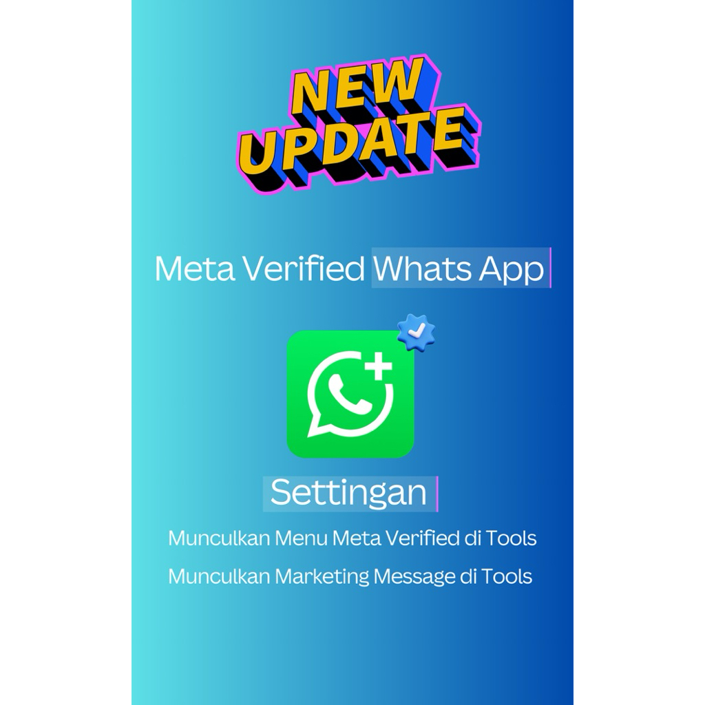 WhatsApp Acc + Simcard Muncul Meta Verified & Pesan Marketing