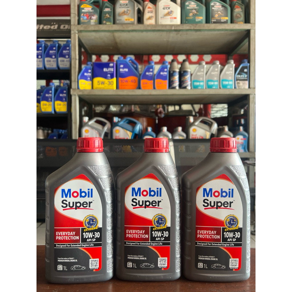 Oli Mobil 1 Super SAE 10w-30 Kemasan 1Lt