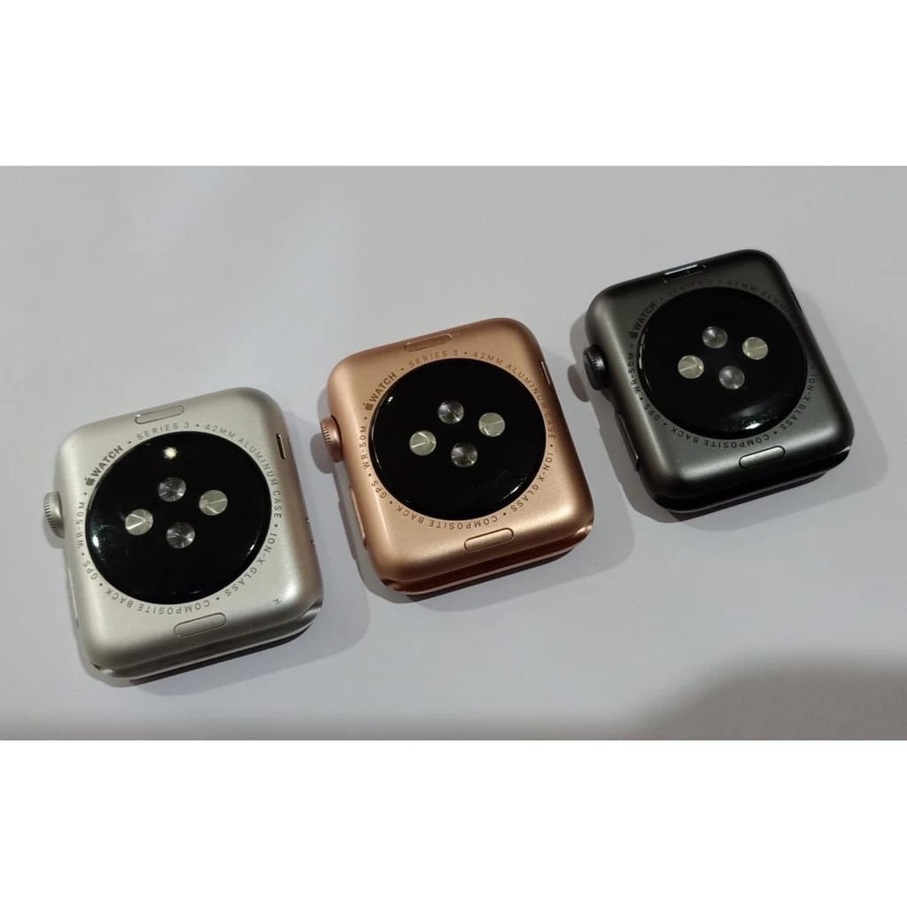 (BS) iWatch second Series 3 38mm Dan 42mm Second Lecet Pemakaian