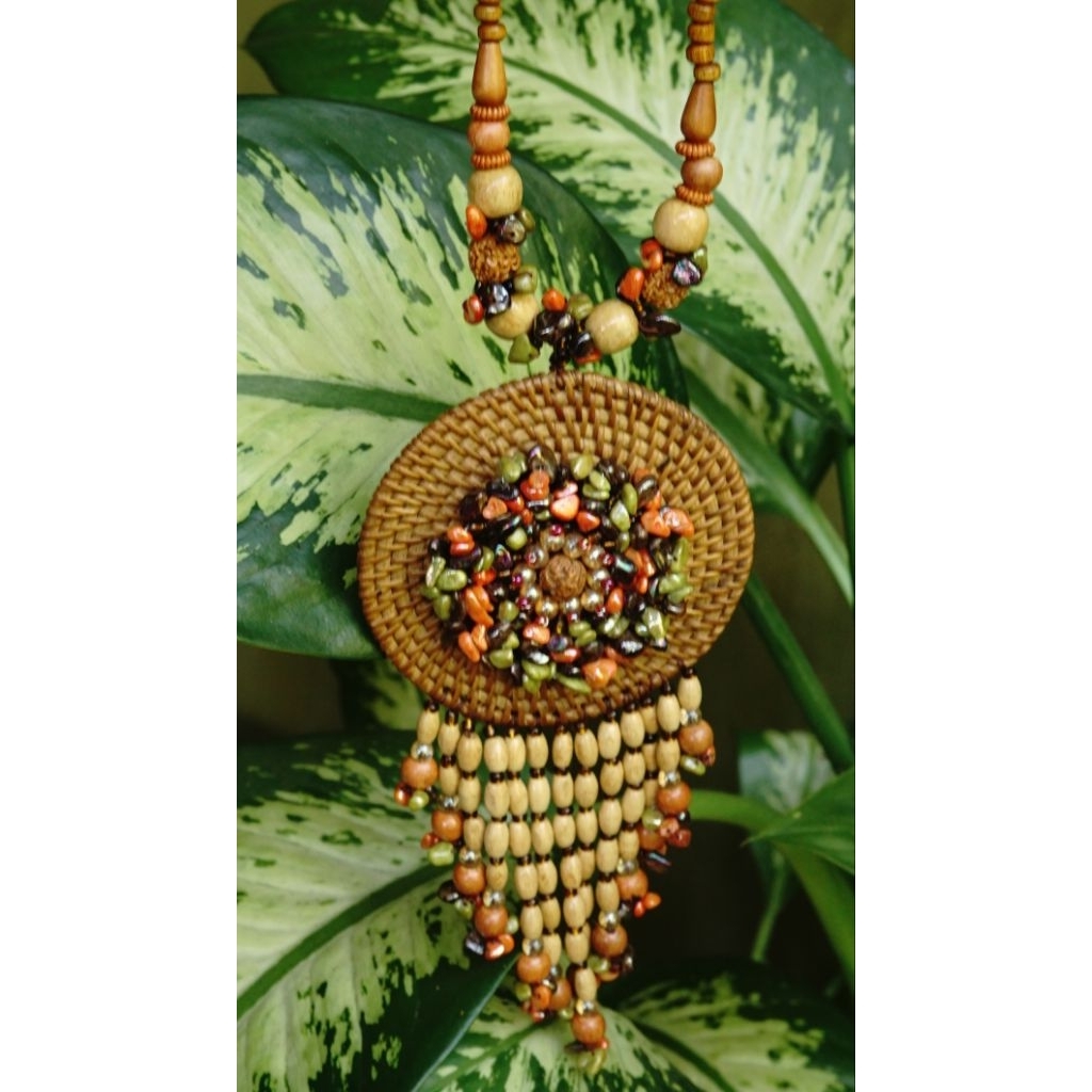 Kalung Anyaman Coaster - Arara Art