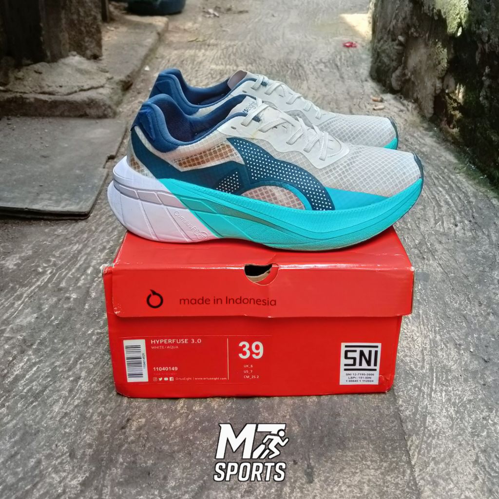 By Mz Sports Sepatu Lari Ortuseight Hyperfuse 3.0 Ukuran 39 Preloved Lengkap
