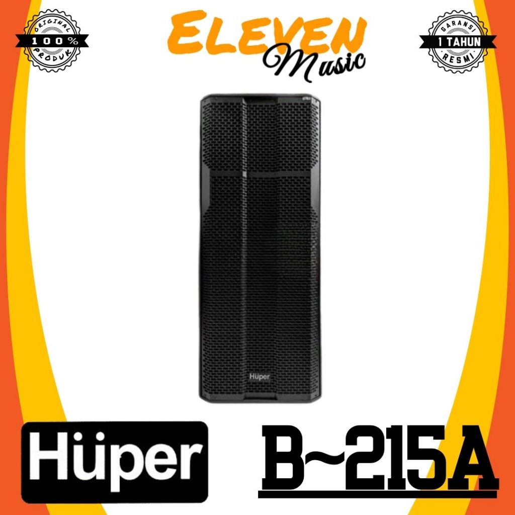 Huper B215A Speaker Aktif 2x15" 2-way Huper B215A Original