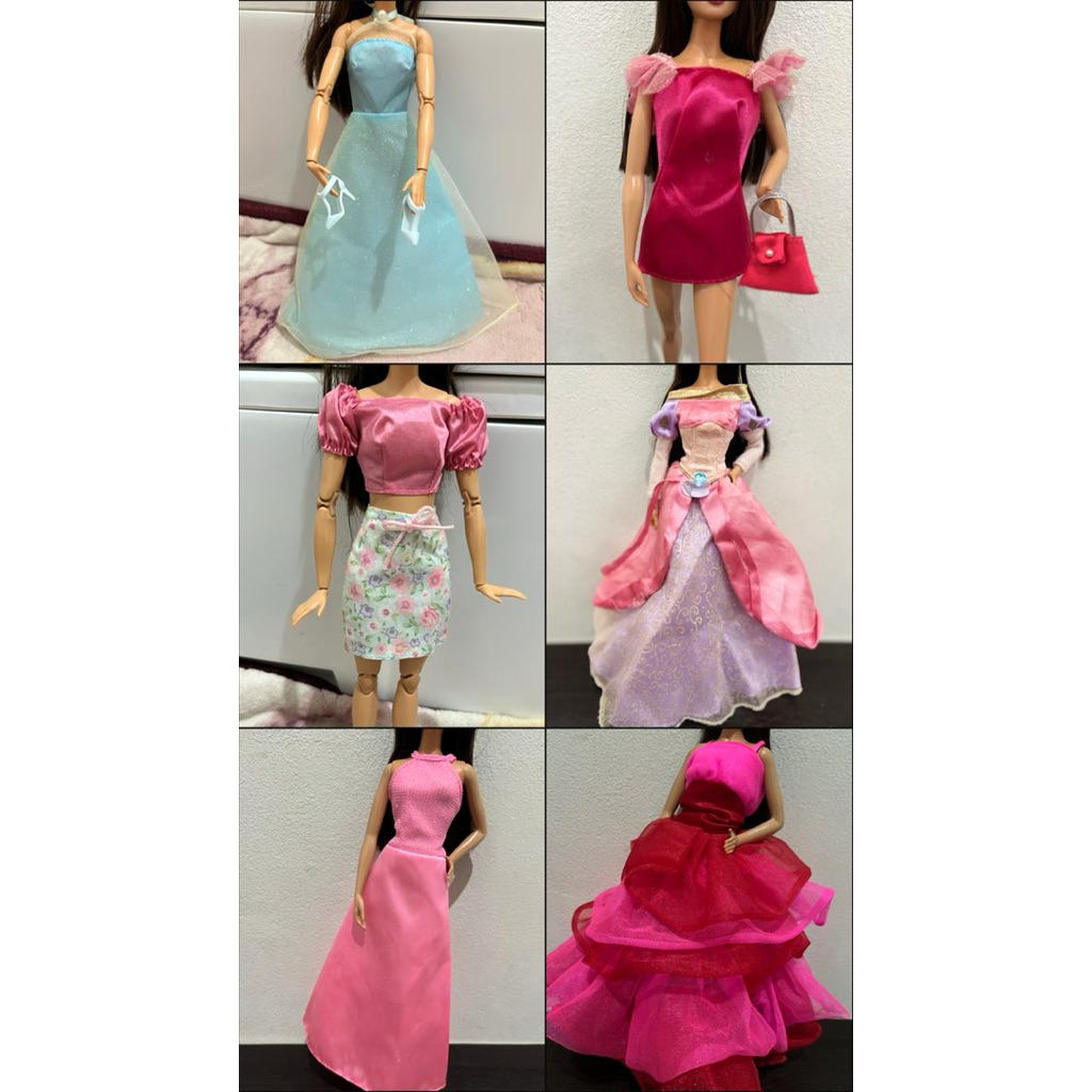 Baju barbie preloved original vintage movie kolektor