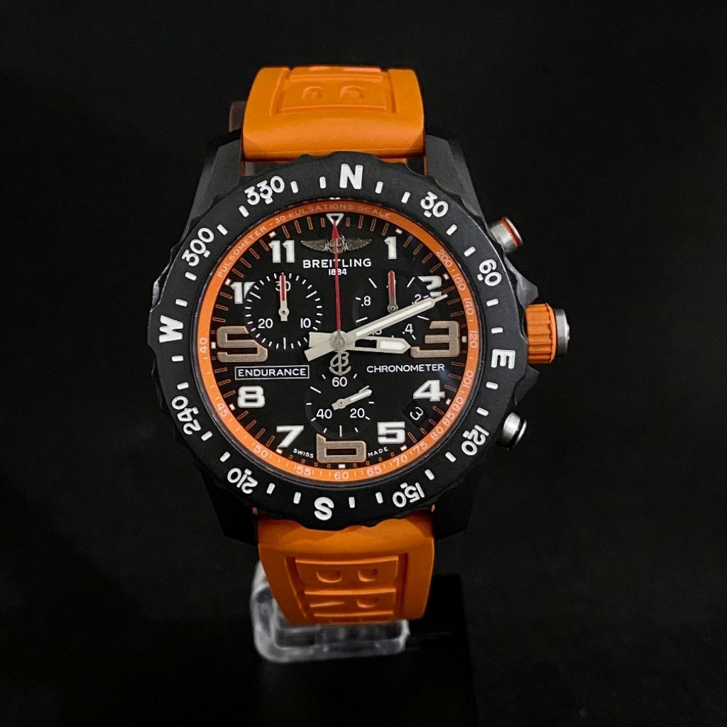 Breitling Endurance Pro X82310 Quartz Orange chronograph