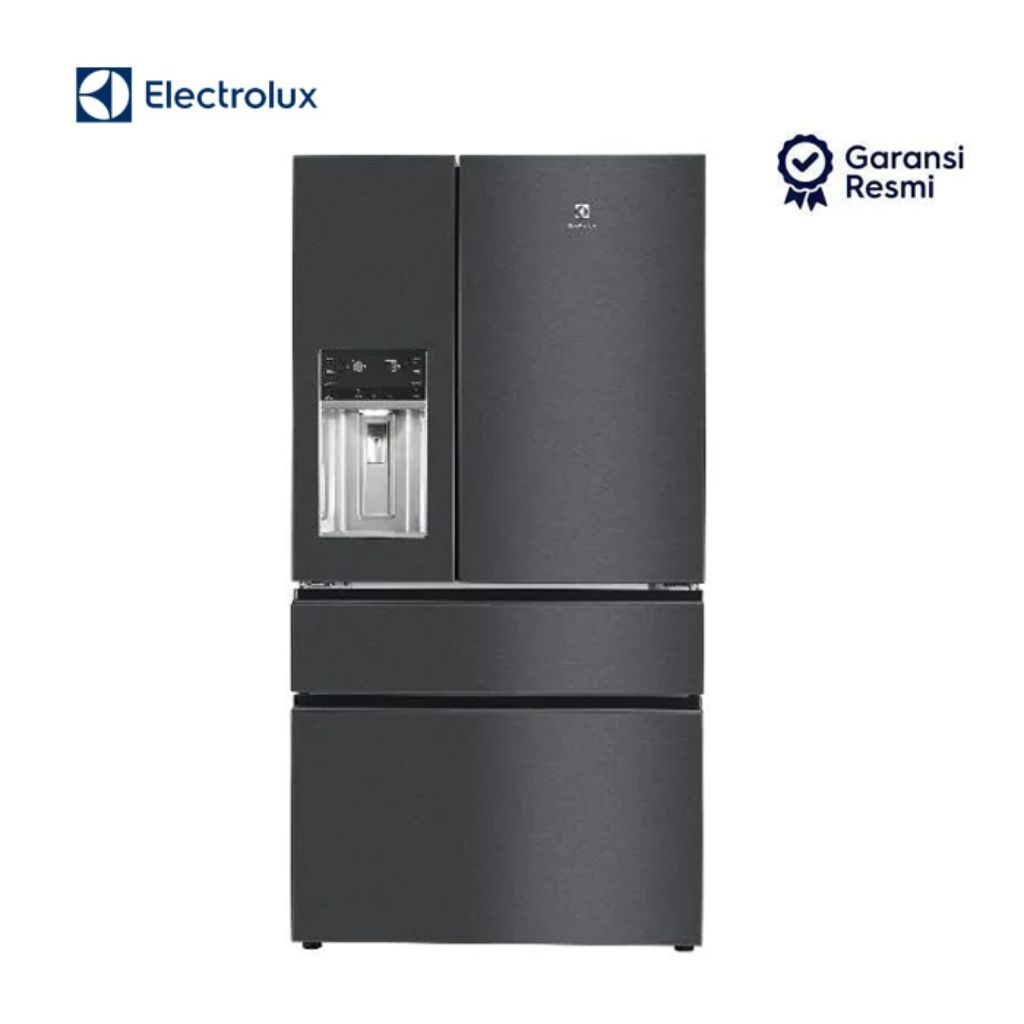 PALINGMURAH Electrolux EHE6879A-B Inverter French Door NutriFresh Kulkas 617 LITER
