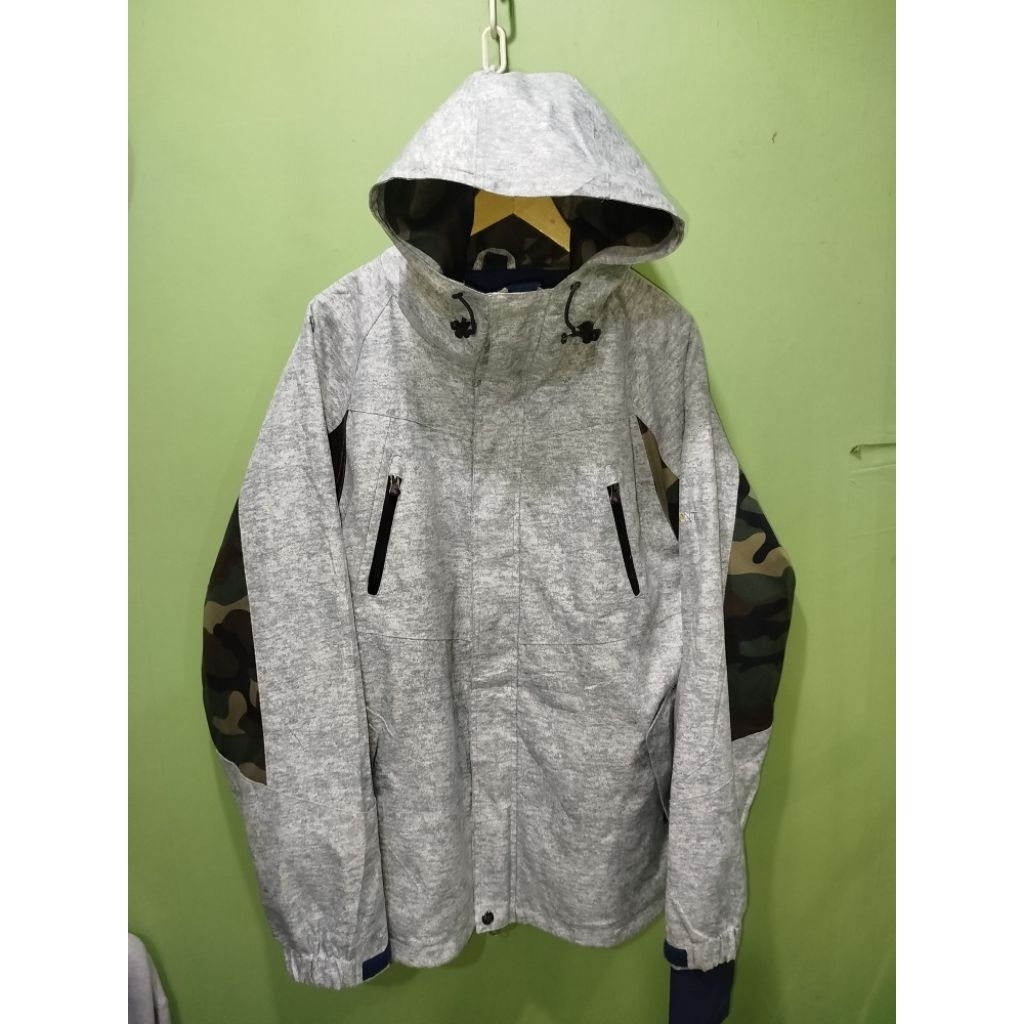 JAKET SNOWBOARD PONTAPES ABU CAMO WATERPROOF