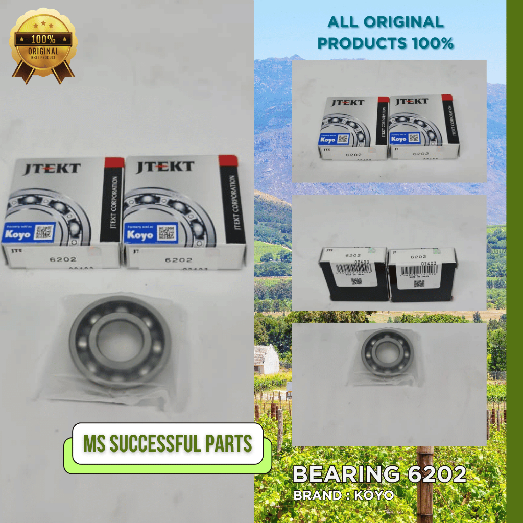 BEARING 6202 CM KOYO ORIGINAL JAPAN 6202CM