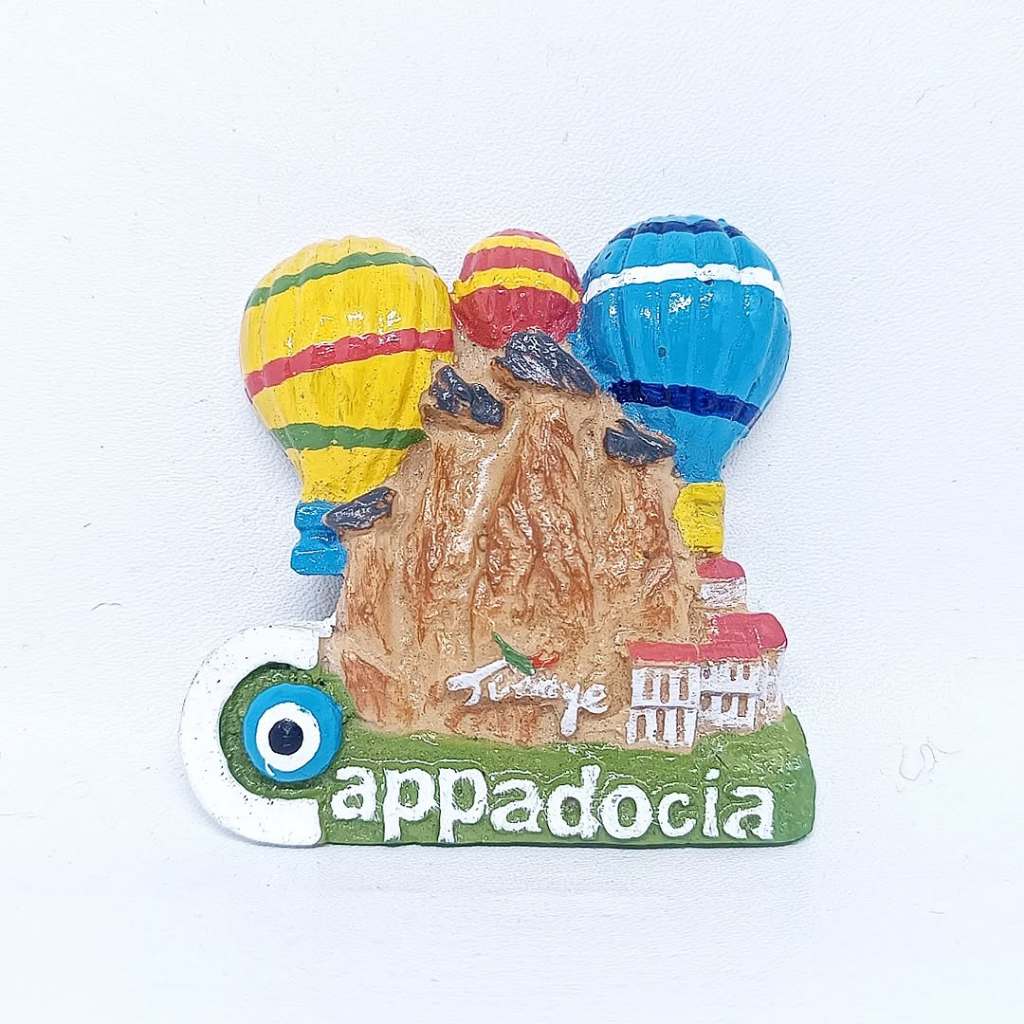 Fridge Tempelan Magnet Kulkas Souvenir Negara Turkey Turkiye Turki Kapadokya Cappadocia A