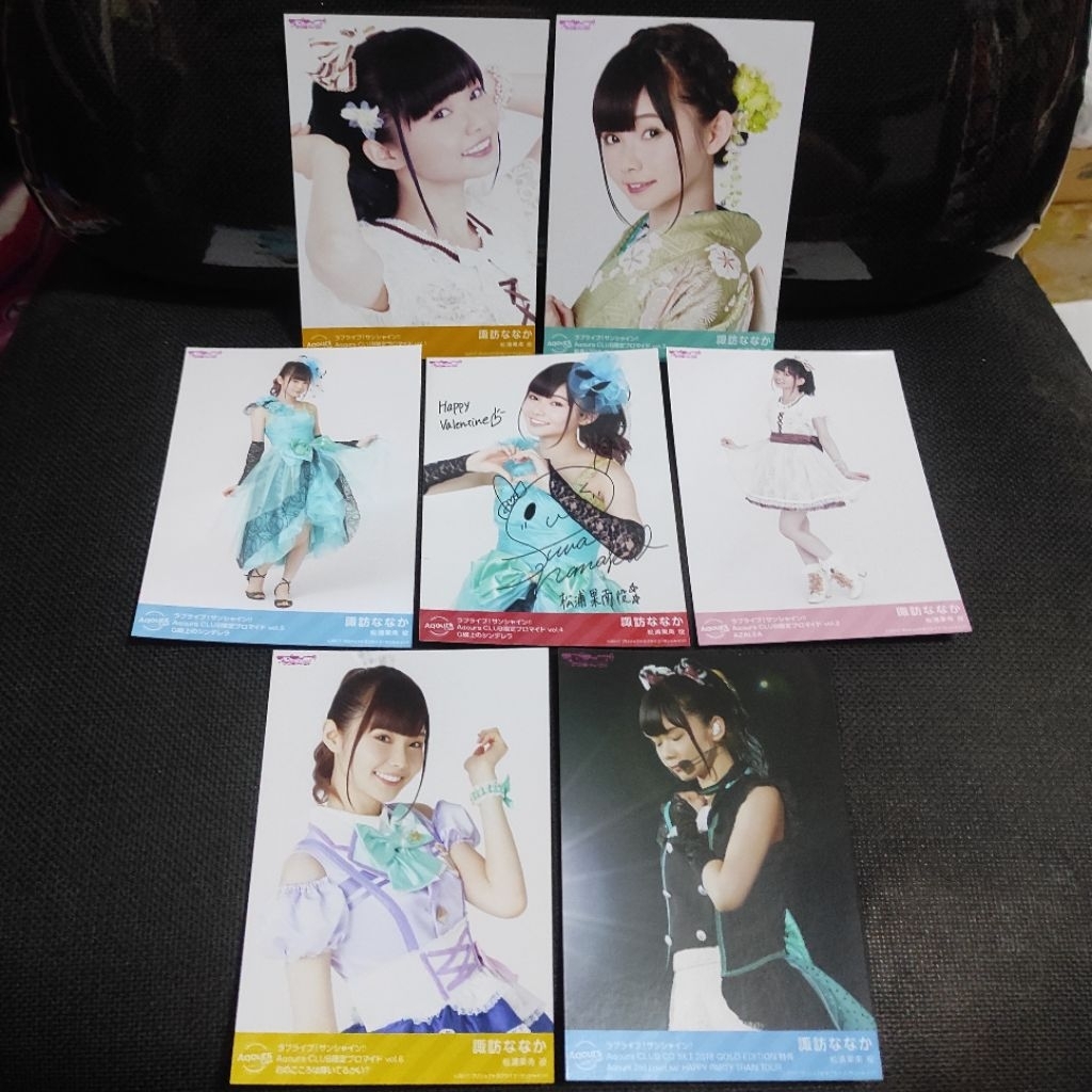 Bromide Love Live Sunshine Aqours Club Suwa Nanaka Original Jepang