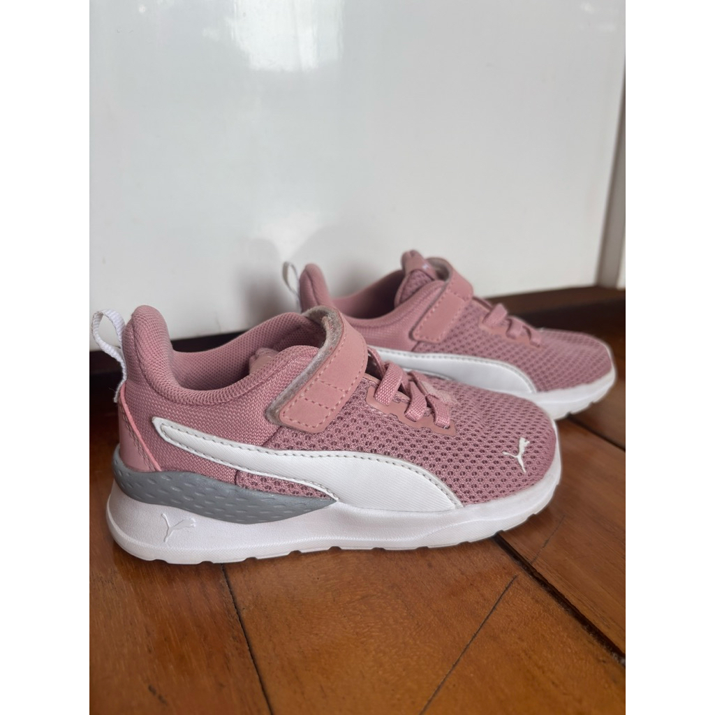 SepatuKidsShoesPumaOriginalAnzarunLiteSneakersAnakPerempuan