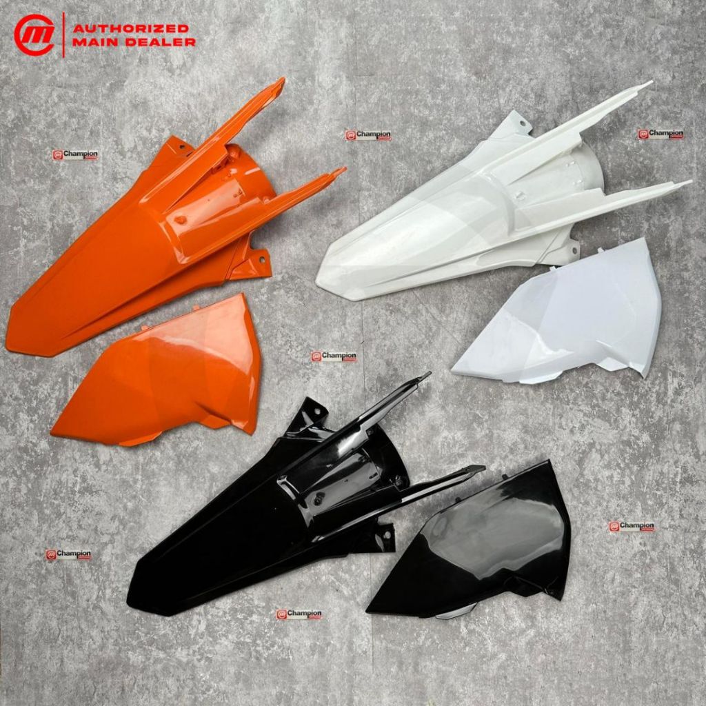 Spakbor Belakang Ktm 250 2017 Plus Tutup Box Aki Accu Thor