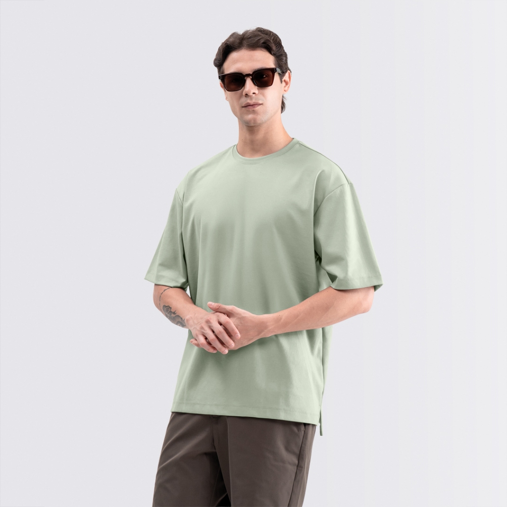 Livehaf - Boxy Ease Tee Sage