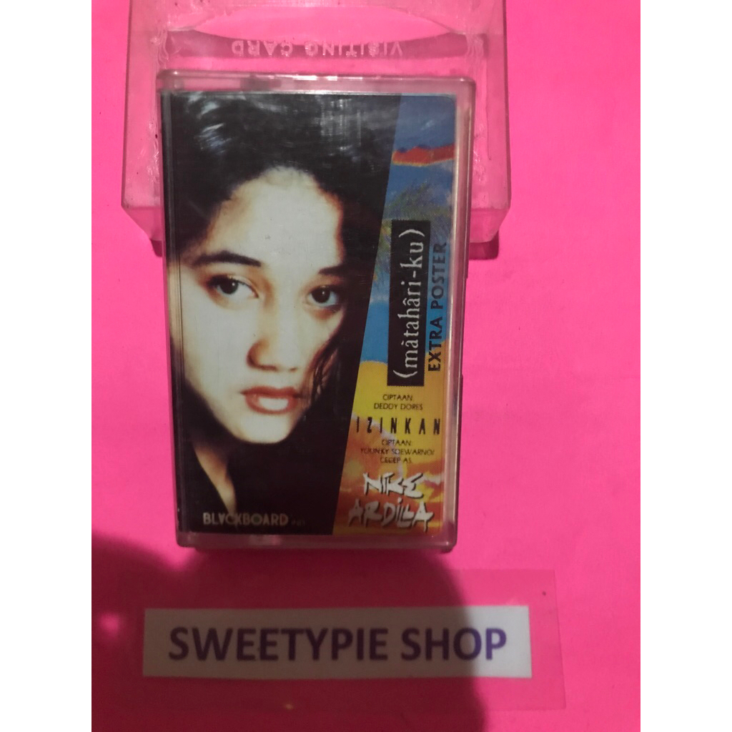 [Original] Kaset Pita Jadul Nike Ardilla - Matahariku & Izinkanku - Nike Ardilla (Preloved/Bekas)