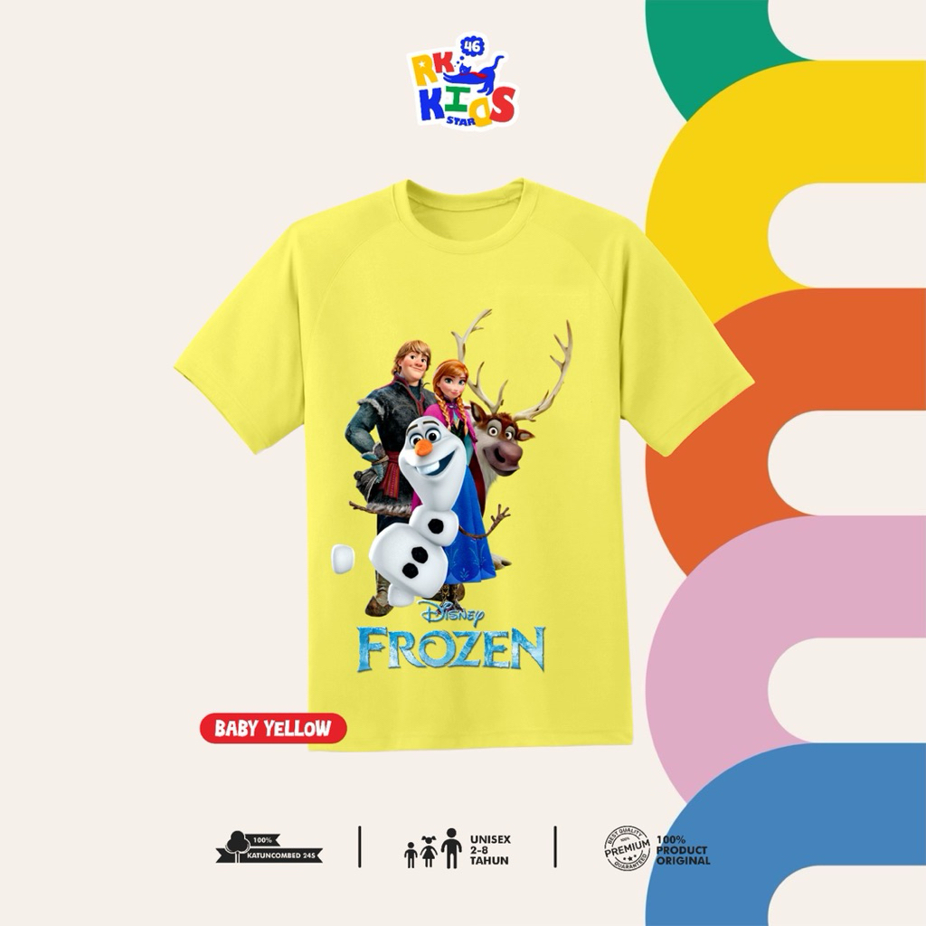 kaos anak custom combed24s