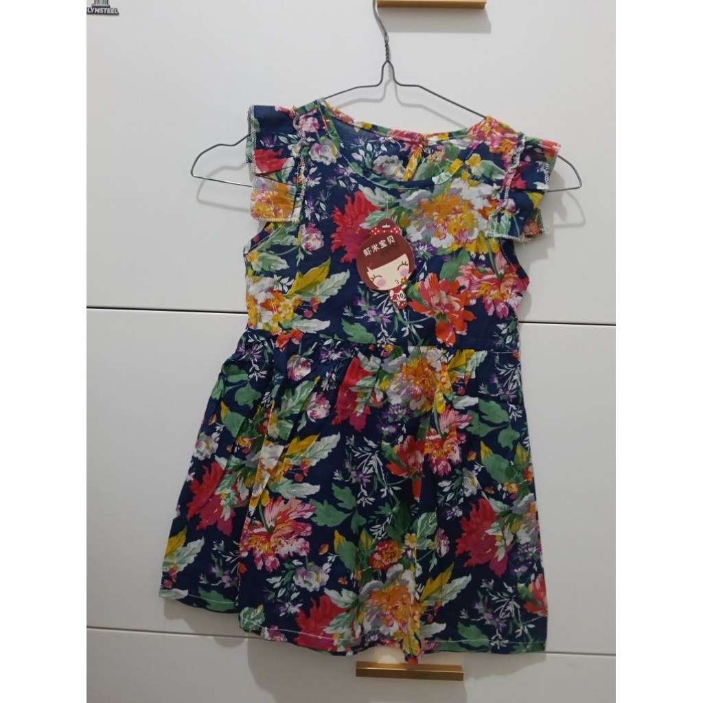 Dress / Baju anak perempuan umur 3 tahun - NEW