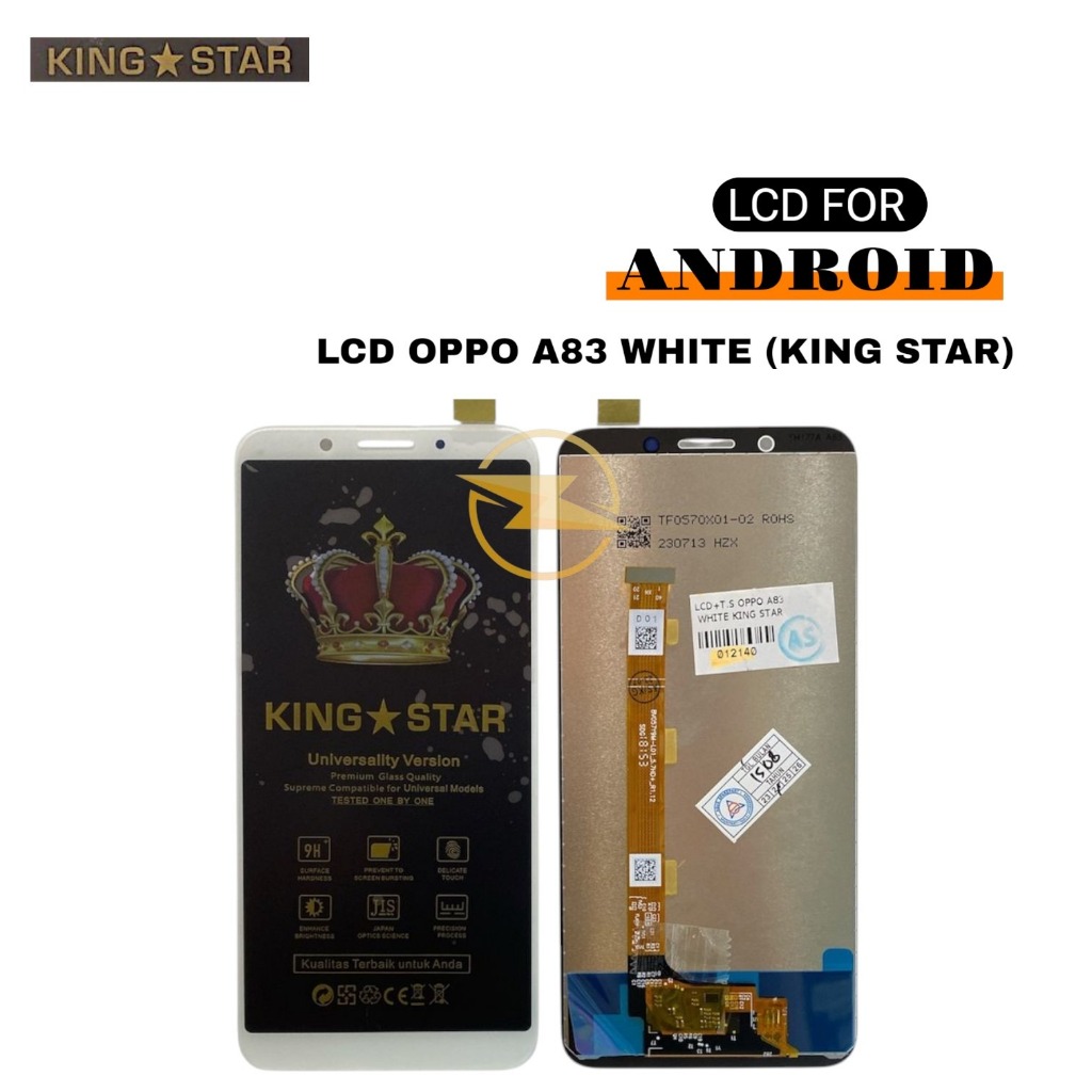 LCD OPPO A83 WHITE (KING STAR)