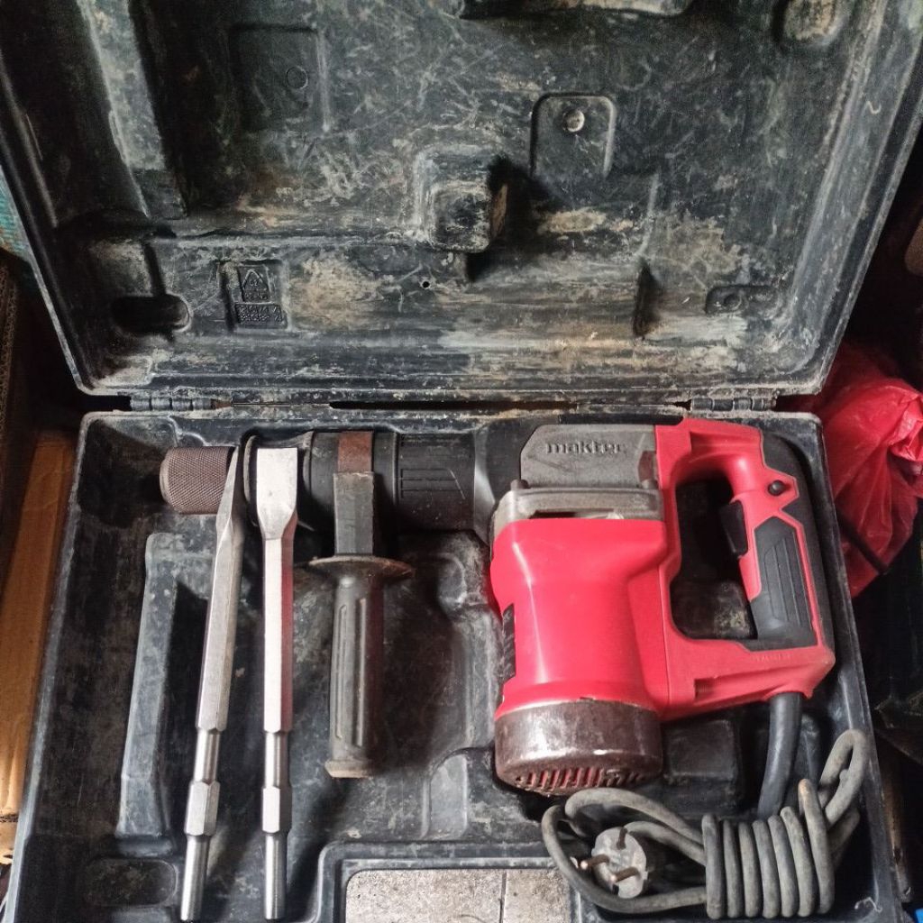 bor bobok tembok/beton makteck MT860 ori +box