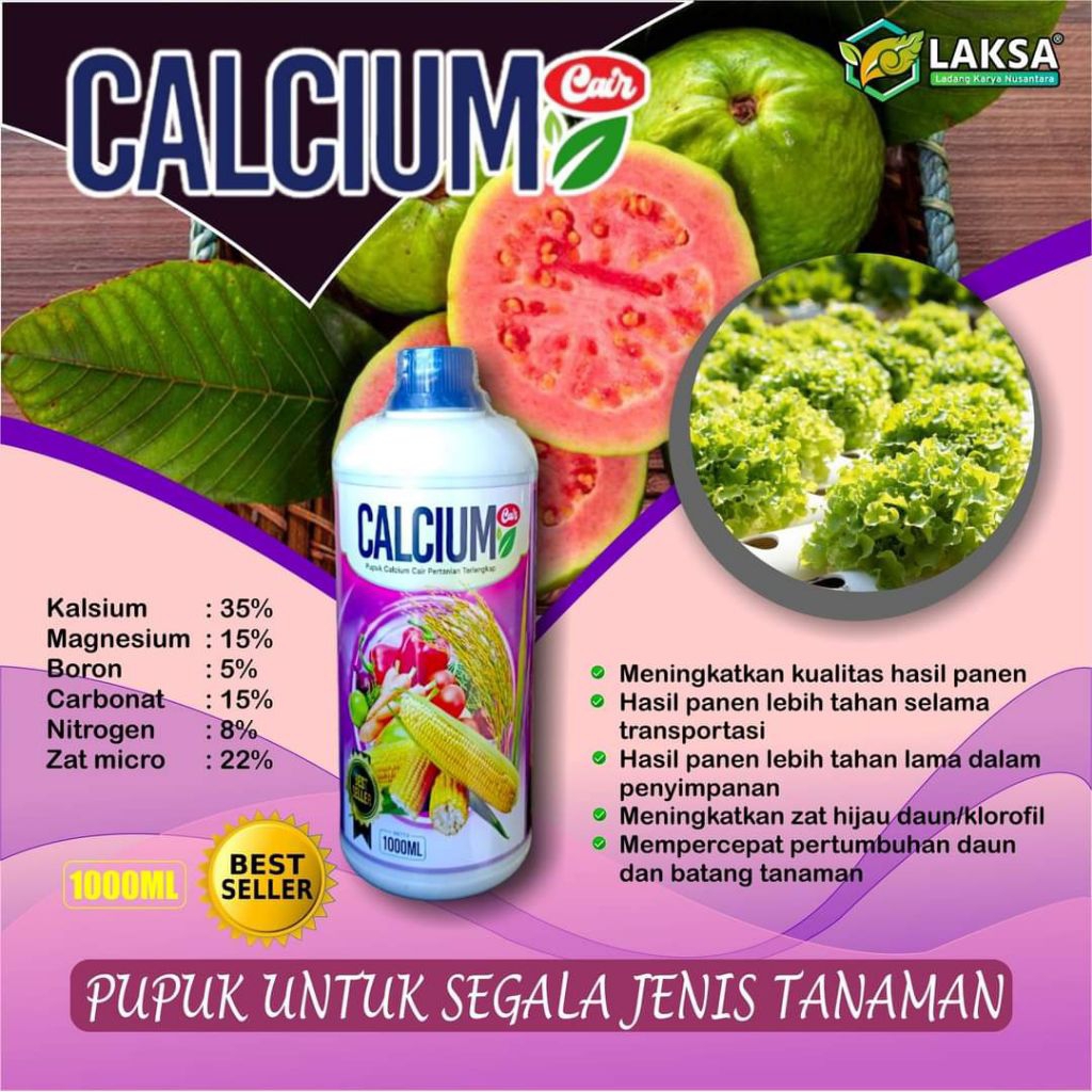 Pupuk kalsium cair 1 liter
