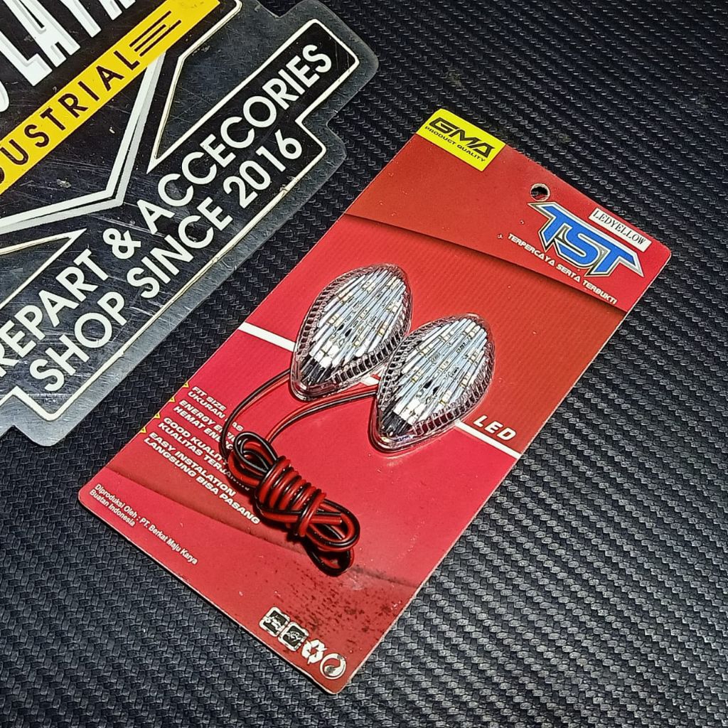 Sein LED Model Tempel Mini/ kecil Warna kuning merk tst