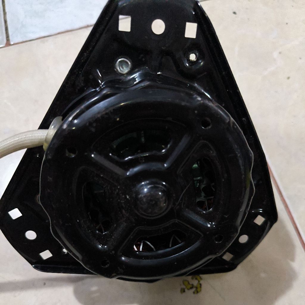 DINAMO MESIN CUCI PENGERING PANASONIC ORI KAPASITAS 6 SD 9 KILO AS 10 MM YYG 451L HITAM