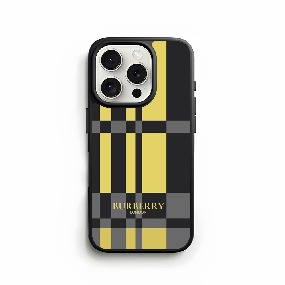 Case Casing Softcase iphone 17 16 15 14 13 12 11 Pro Air Max Mini Plus X Xs Max XR BURBERRY LONDON B
