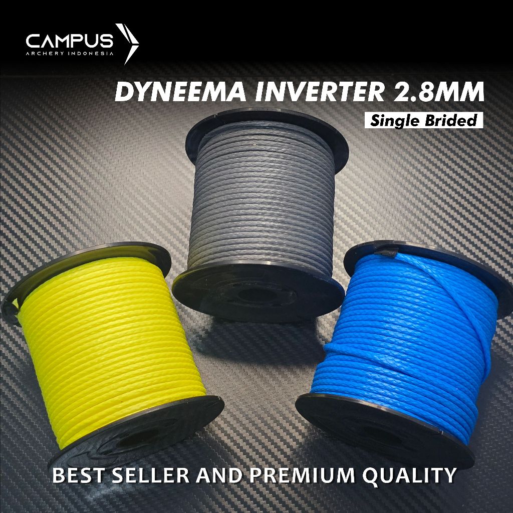 TALI DYNEEMA 2.8MM INVERTER SINGLE BRIDED PERMETER - Spearfishing Line Dyneema