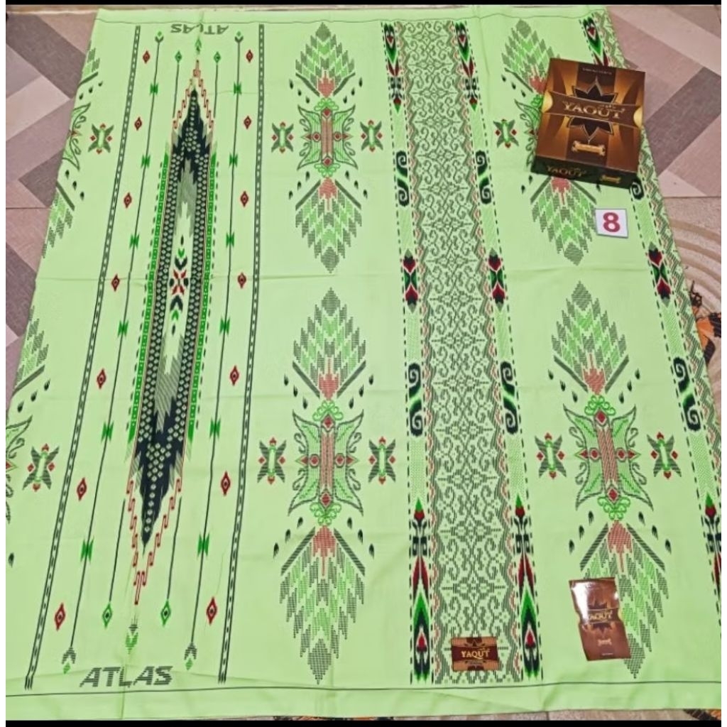 sarung pria dewasa YAQUT KEMBANG (ATLAS GRADE C)