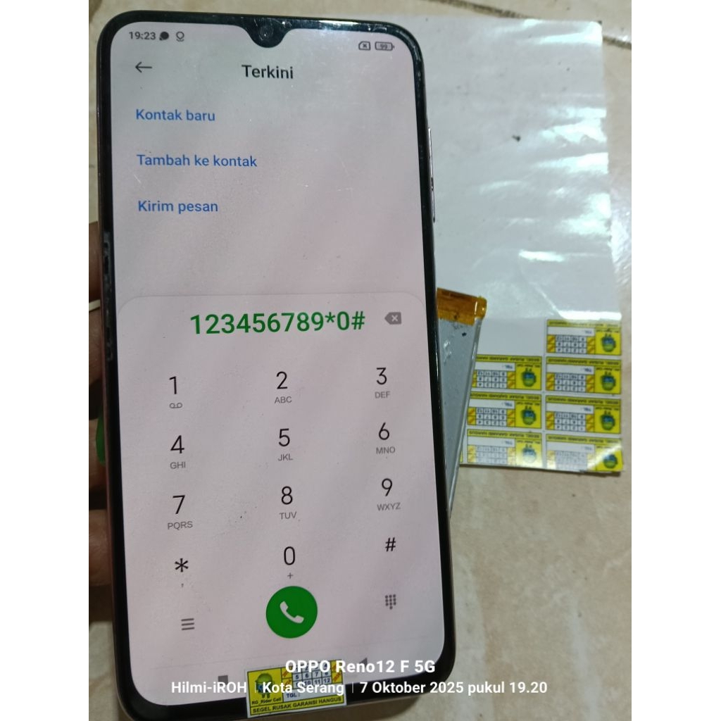 (HANYA JUAL LCD)Xiaomi mi 9 SE ori copotan superamoled bisa fingerprint normal tested terbukti