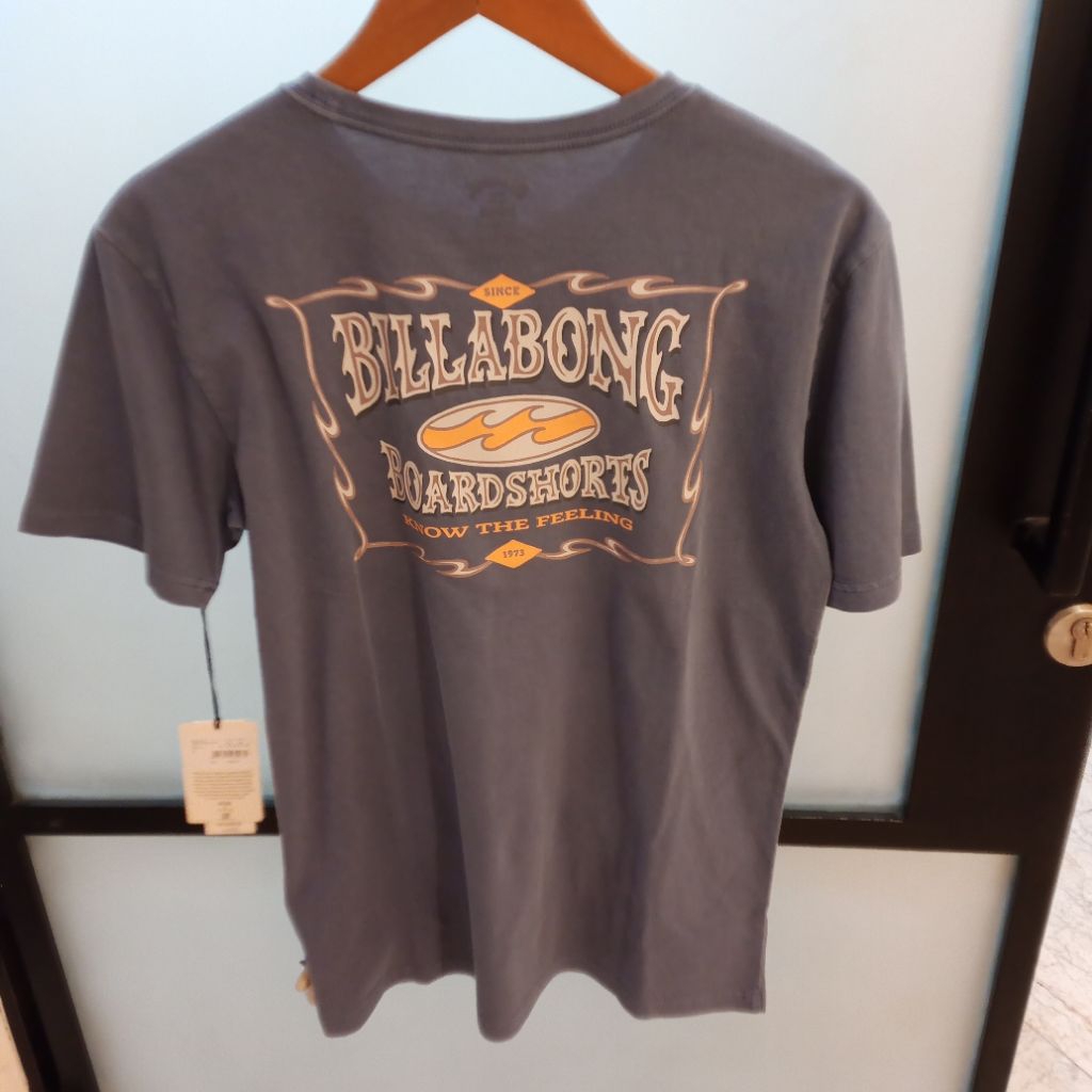 Baju Kaos Billabong Pria Original Blue