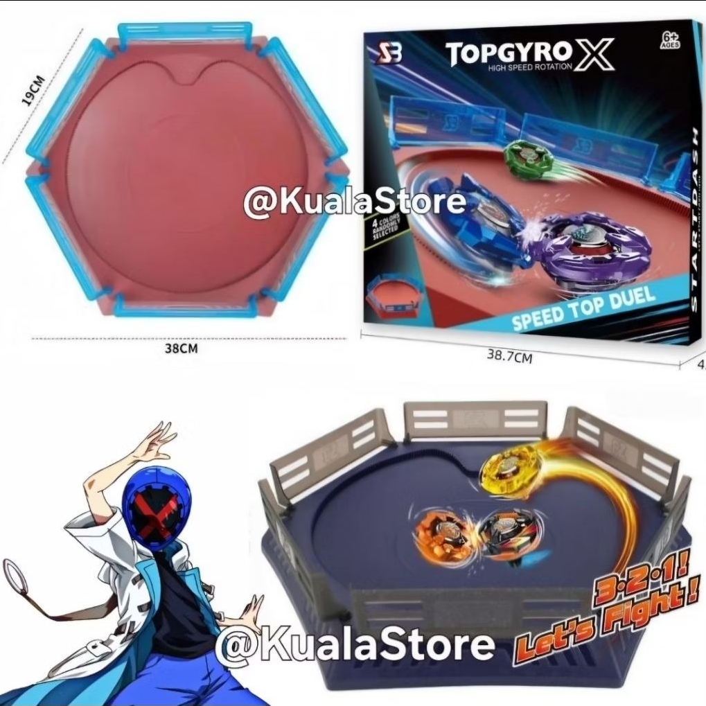 Arena Gangsing X Stadium Xtreme BX10 BX CX UX Burst Ultimate Gangsing BX07 Luas Besar Extreme Dynami