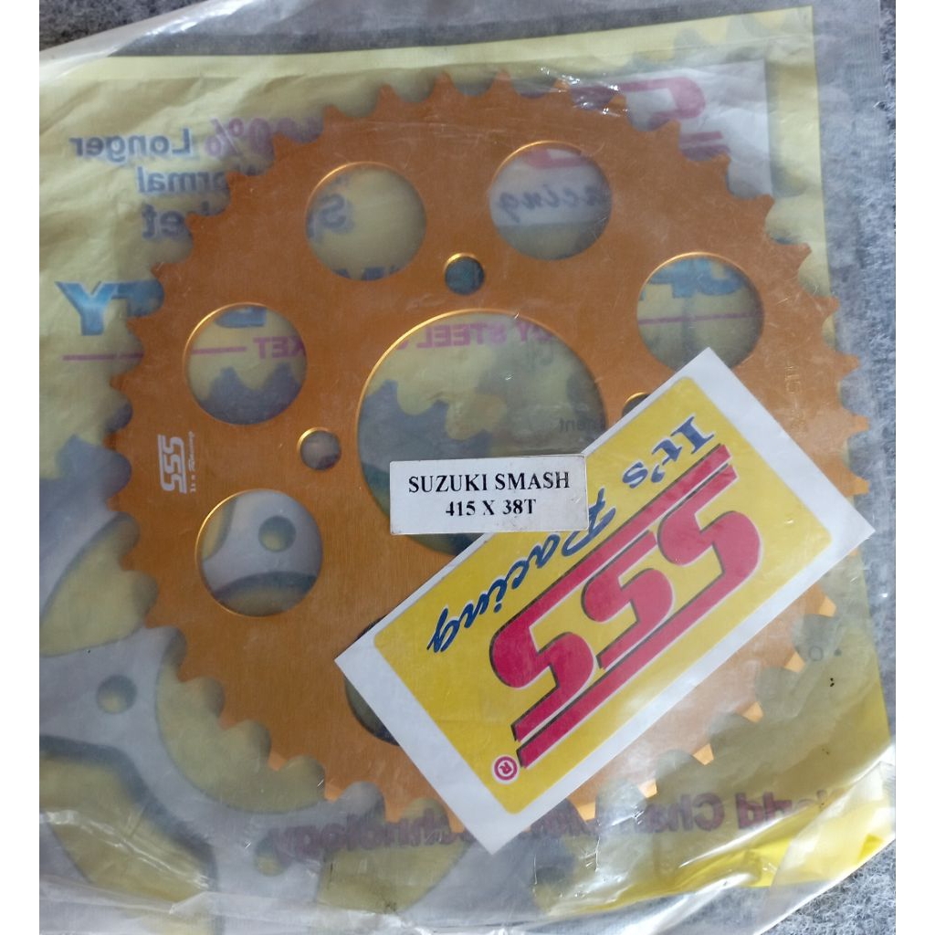 Gir SSS Smash 415 38 Gear belakang Original SSS Racing