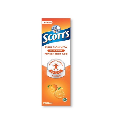 Scott's Emulsion Rasa Enak Minyak Ikan Kod