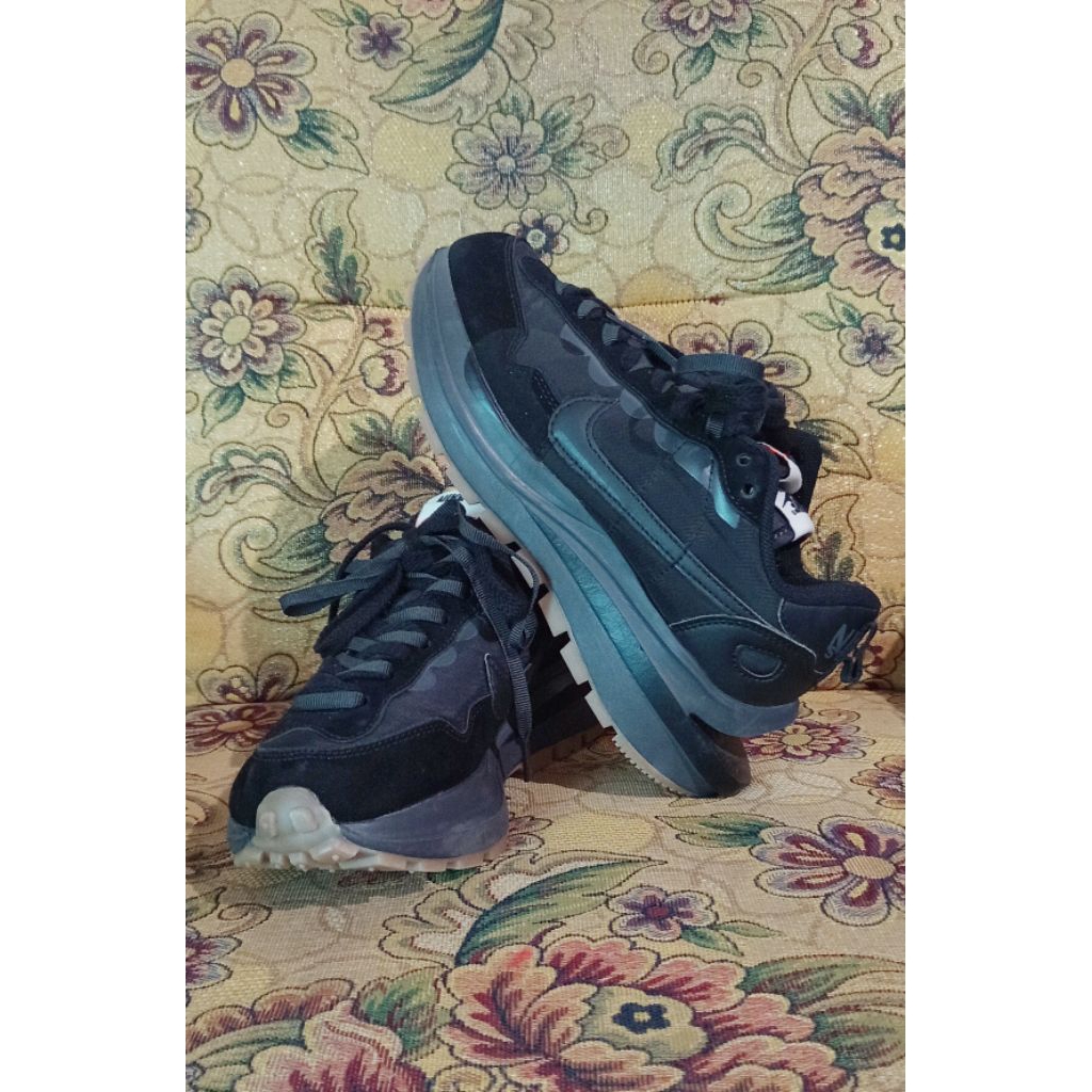 NIKE SACAI FULL BLACK SECOND RASA BARU SIZE  36
